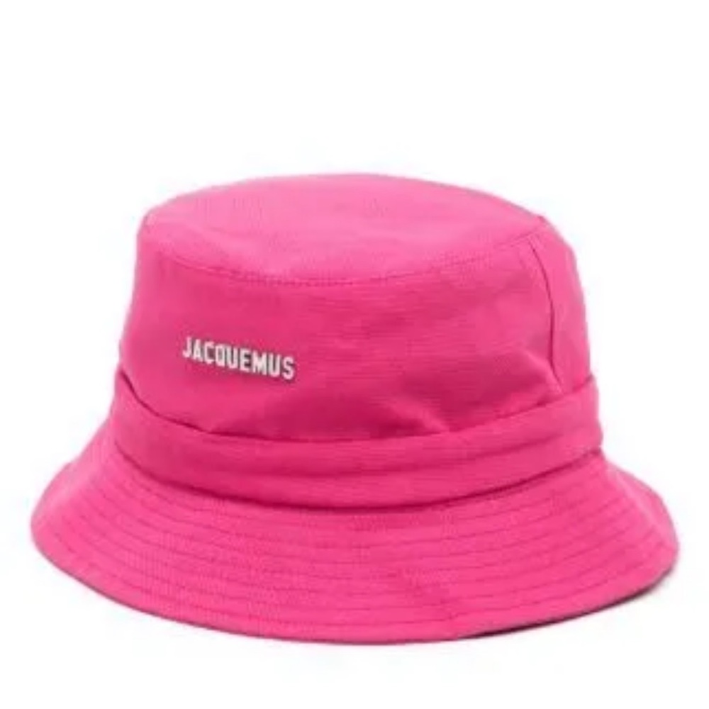 Jacquemus Pink Cotton Bucket Hat